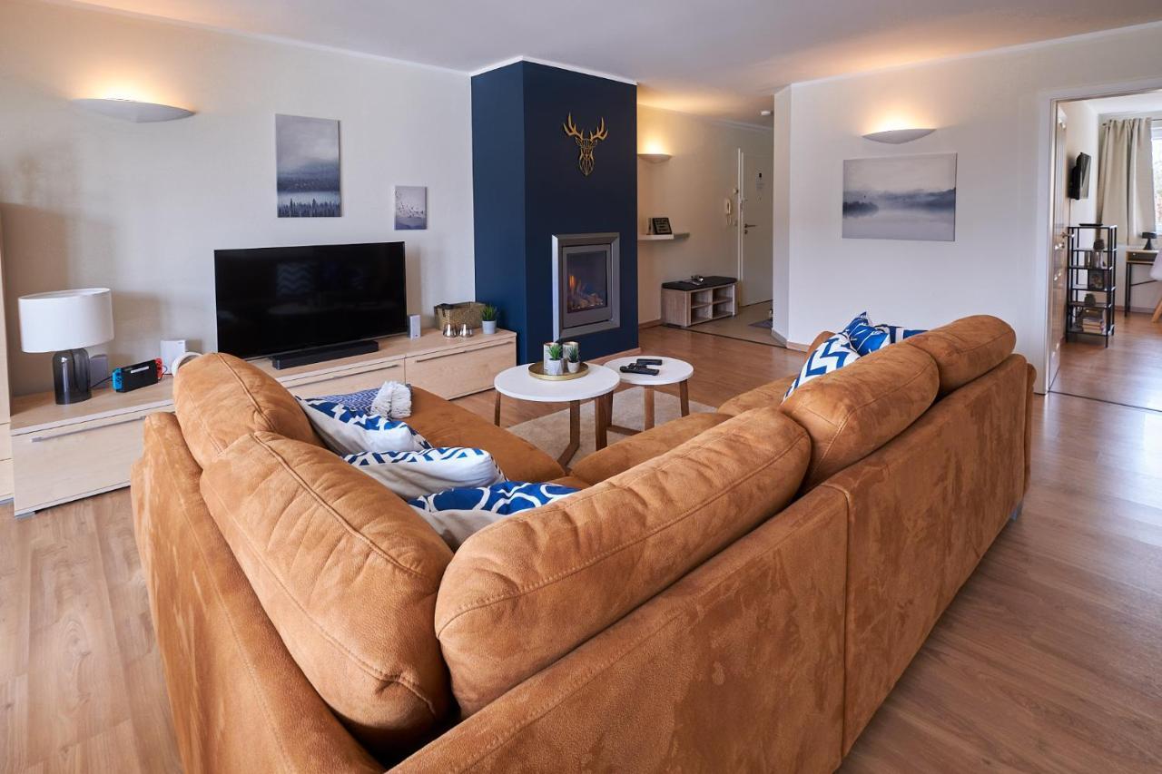 Fleesentraum Seeadler Grand Maisonette - Fuer Golfer Und Familien - Sauna Kamin Balkon Nintendo - Hunde Willkommen! Ґерен-Леббін Екстер'єр фото